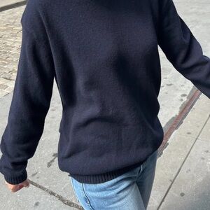 Brandy Melville navy Crewneck Sweater